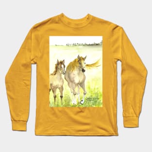 Horses Long Sleeve T-Shirt